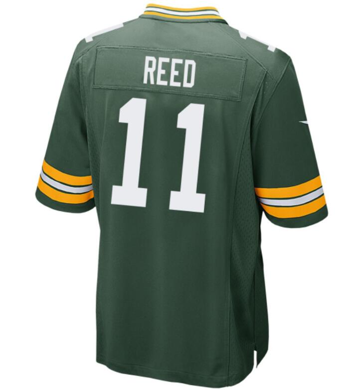 Men Green Bay Packers #11 Jayden Reed Nike green Game  2024 NFL Jersey